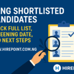 NLNG Shortlisted Candidates
