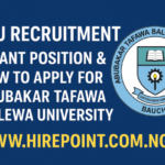 ATBU Recruitment