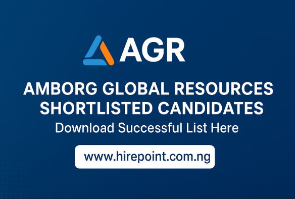 AGR Shortlisted Candidates