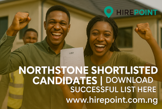 Northstone Shelters Shortlisted Candidates