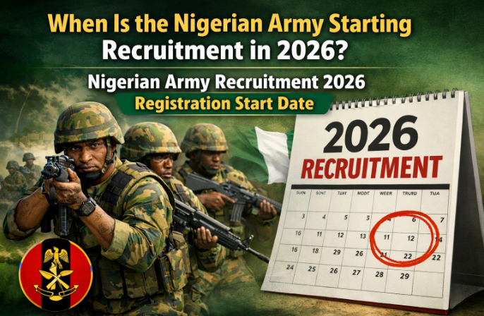 When Is the Nigerian Army Starting Recruitmen