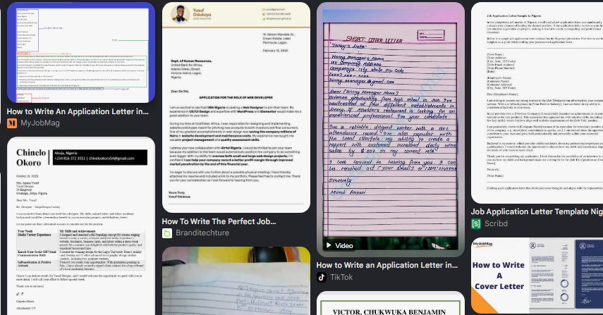 How to Write a Cover Letter for Nigerian Government Recruitment